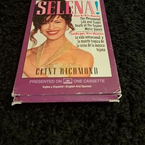Selena Quintanilla audio book cassette